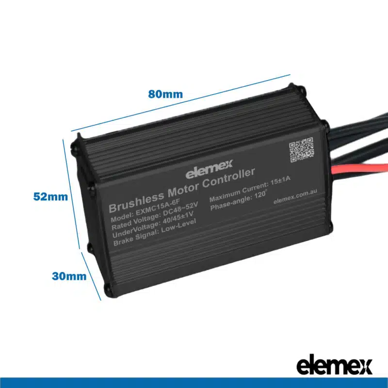 250W Controller Dimensions - Elemex
