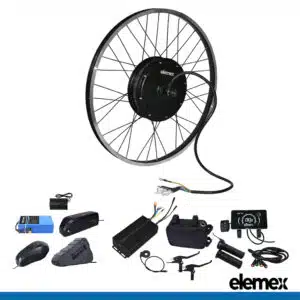 eBike Conversion Kit with Battery and Charger Rear Hub Motor 3000W - Elemex