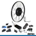 eBike Conversion Kit with Battery and Charger Rear Hub Motor 2000W - Elemex
