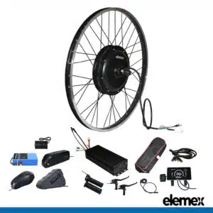 eBike Conversion Kit with Battery and Charger Rear Hub Motor 2000W - Elemex