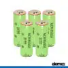 5x Panasonic NCR18500A Battery