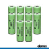 10x Panasonic NCR18500A Battery