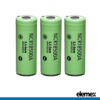 3x Panasonic NCR18500A Battery