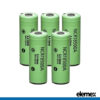 5x Panasonic NCR18500A Battery