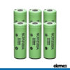 6x Panasonic NCR18500A Battery