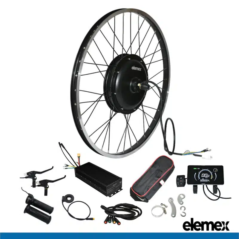 Elemex eBike 2000W Hub Motor Kit 26" 27.5" 29" Rim - Elemex