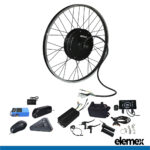 eBike Conversion Kit with Battery and Charger Rear Hub Motor 3000W - Elemex