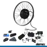 eBike Conversion Kit with Battery and Charger Rear Hub Motor 3000W - Elemex