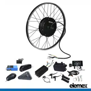 eBike Conversion Kit with Battery and Charger Rear Hub Motor 3000W - Elemex