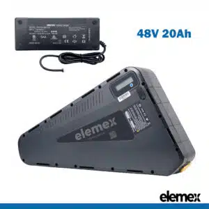 48V Triangle eBike Battery + Charger - Elemex