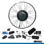 eBike Conversion Kit with Battery and Charger Rear Hub Motor 1500W - Elemex