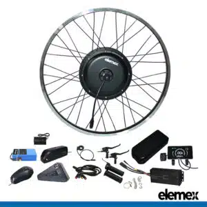 eBike Conversion Kit with Battery and Charger Rear Hub Motor 1500W - Elemex