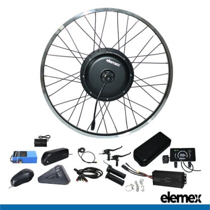 eBike Conversion Kit with Battery and Charger Rear Hub Motor 1500W - Elemex