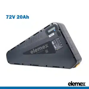 72V Triangle eBike Battery 20Ah Lithium Pack - Elemex