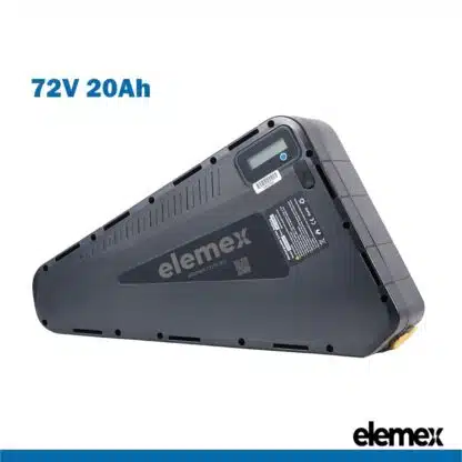 72V Triangle eBike Battery 20Ah Lithium Pack - Elemex