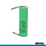 Solder Tabbed 18650 Battery Samsung 25R U Type - Elemex
