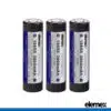3x Elemex 18650 3600mAh Battery