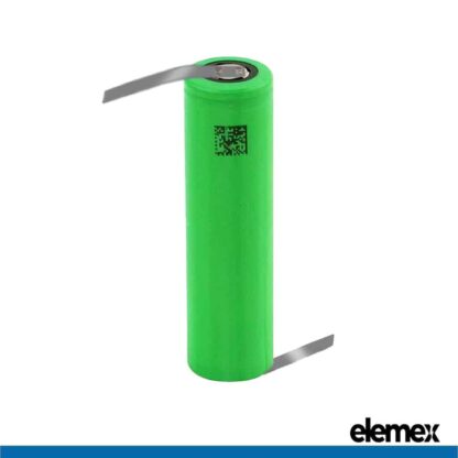18650 Solder Tabbed Lithium Battery VTC5 (Z-Type) - Elemex