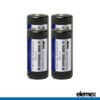 4x Elemex18500A Protected Battery