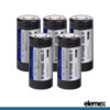 5x Elemex 18500A Battery