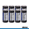 8x Elemex 18500A Battery