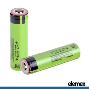 18650 Panasonic Button Top Battery - Elemex