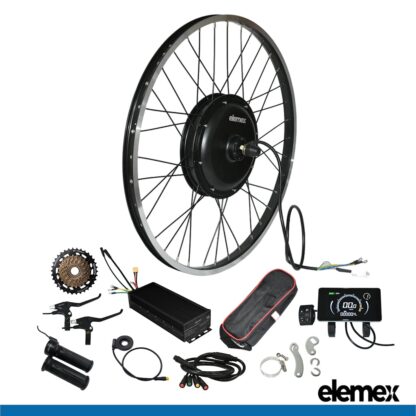 Elemex eBike 2000W Hub Motor Kit 26" 27.5" 29" Rim - Elemex