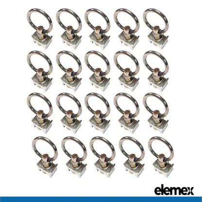 20x Tie Down rings - Elemex
