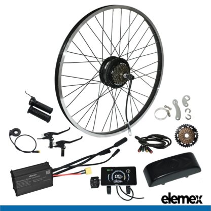 Elemex 250W 500W eBike Hub Motor Conversion Kit - Elemex