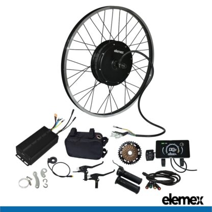 3000W Conversion Kit Rear Hub eBike Scooter - Elemex