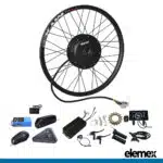 eBike Kit Conversion with Battery and Charger Rear Hub Motor 5000W - Elemex