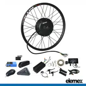 eBike Kit Conversion with Battery and Charger Rear Hub Motor 5000W - Elemex
