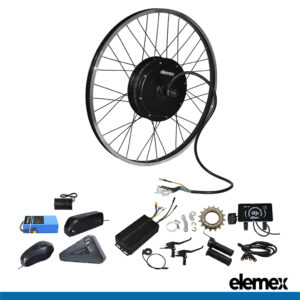 eBike Kit Conversion with Battery and Charger Rear Hub Motor 5000W - Elemex