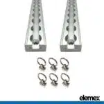 61cm Anchor Track Tie Down Rail - Elemex