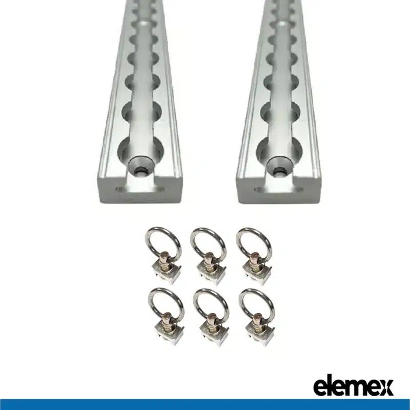 61cm Anchor Track Tie Down Rail - Elemex