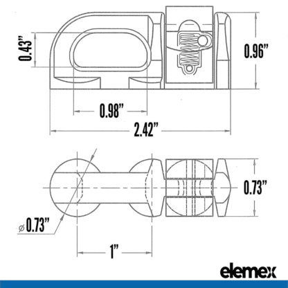 Double Stud Dimensions - Elemex