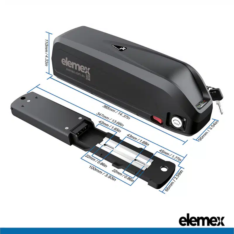 Downtube Dimension 48V - Elemex