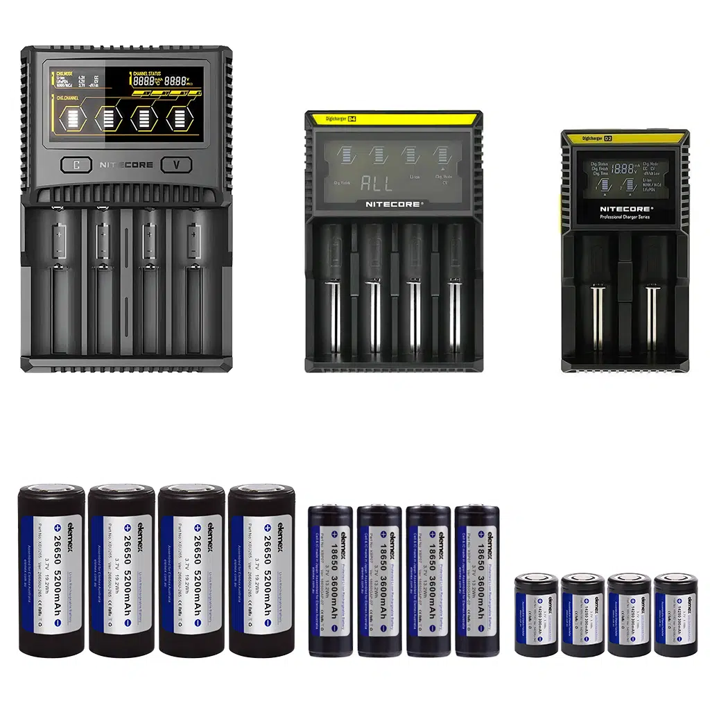 Li-ion Cells - Chargers (Combo Kits)