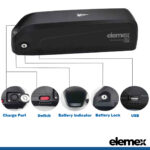 Downtube parts - Elemex