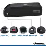 Downtube parts - Elemex