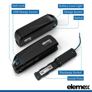 Part of Downtube installation - Elemex