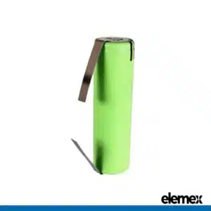 Panasonic NCR18650B 2500mAh Solder TABBED Battery - Elemex