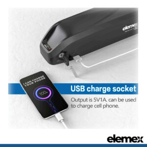 USB charger Downtube - Elemex