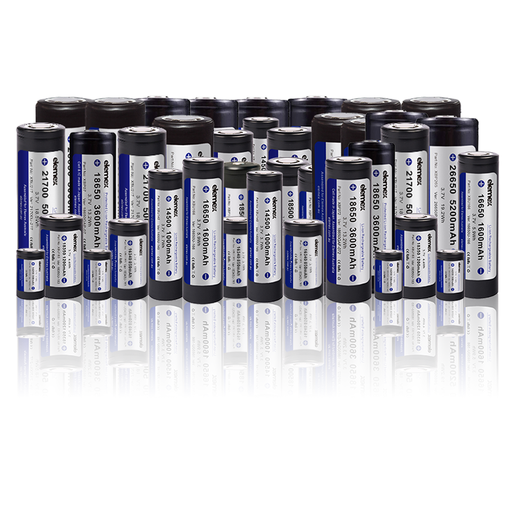elemex Li-ion Battery Cells