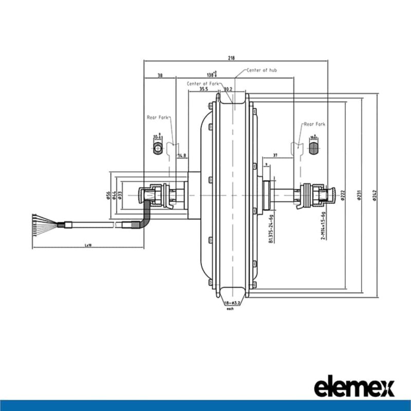 Hub Dimension 1500W - Elemex