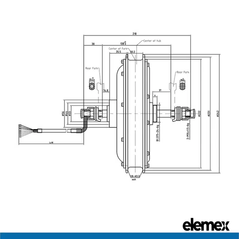 Hub Dimension 2000W - Elemex