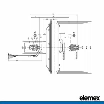 Hub Dimension 750W - Elemex