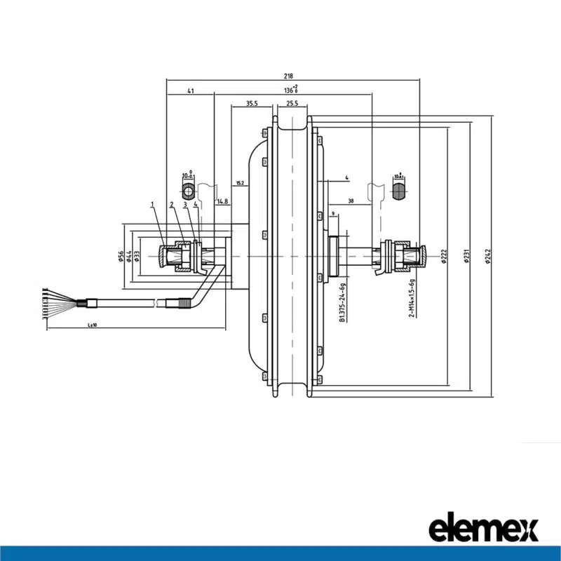 Hub Dimension 750W - Elemex