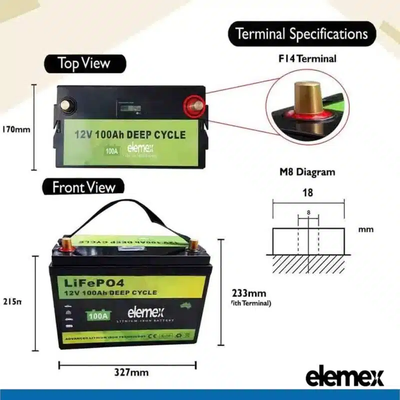 LifePO Dimension - Elemex