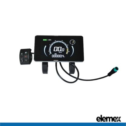 eBike Display LCD Component M808X Speed Meter Panel Screen - Elemex